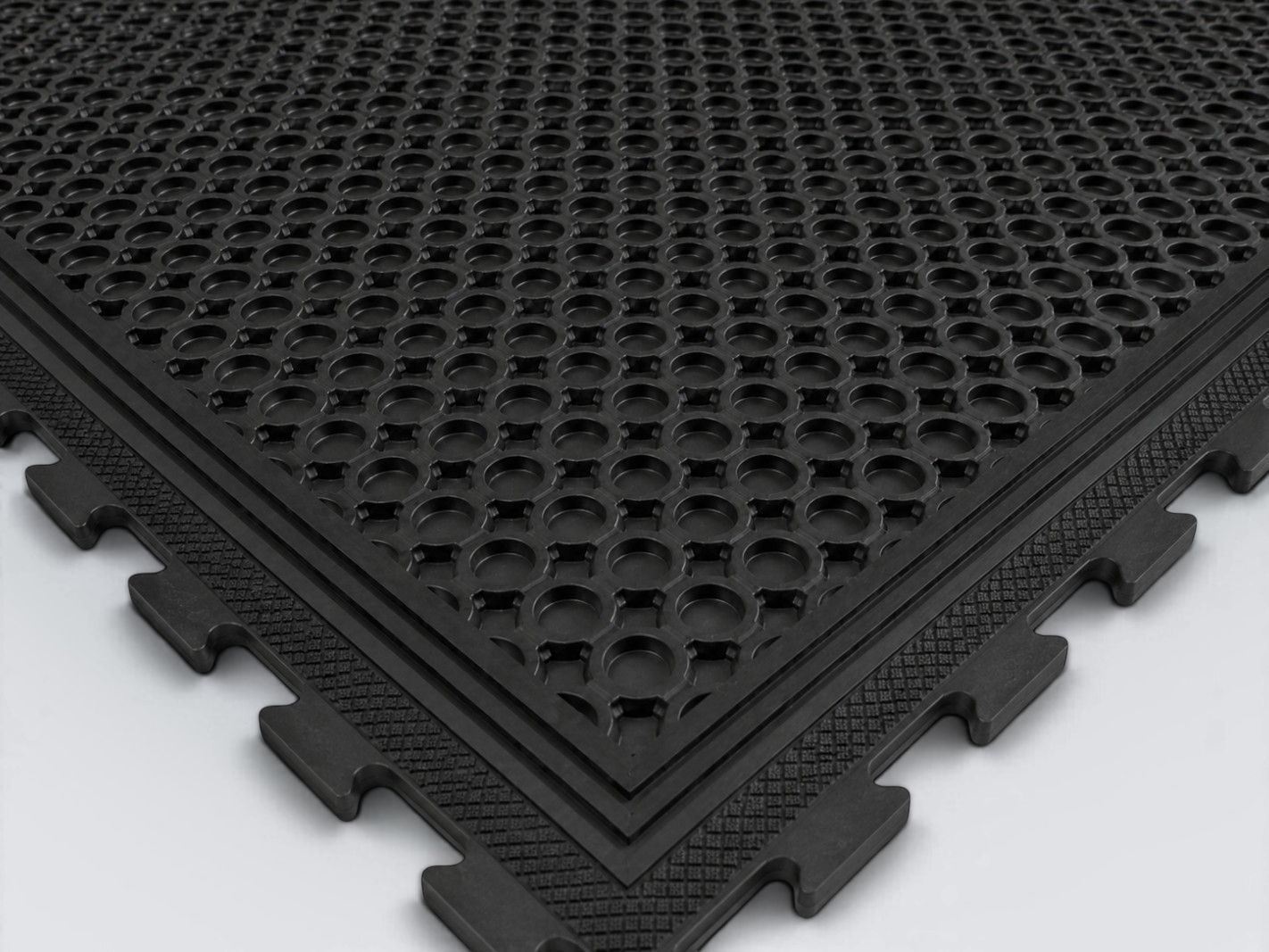 Anti-slip-Matte, Gummimatte, Rutschmatte, Schwarze Matte, Verbindungsmatte