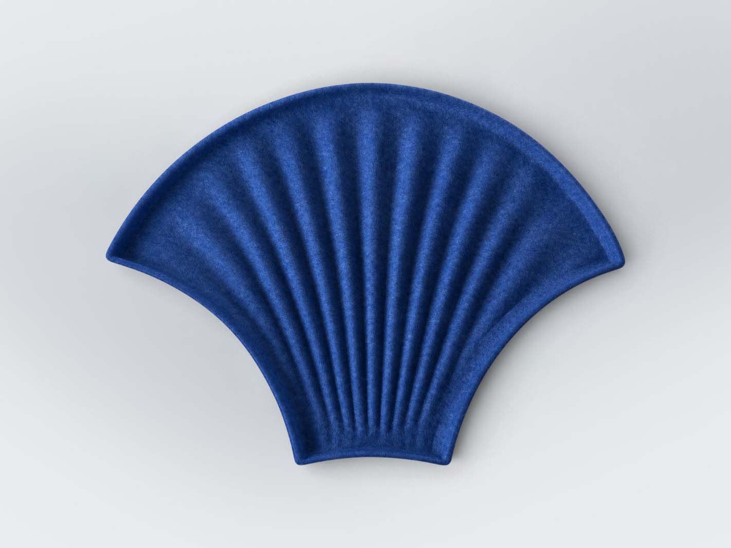 Fächer, Blau, Velvet, Kunststoff?, Sammelstück