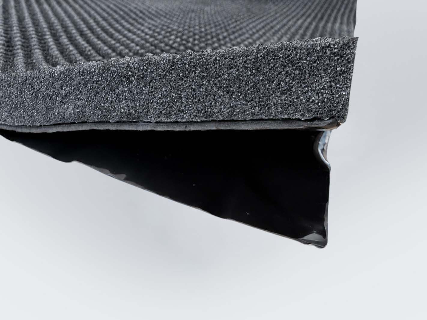 Gummi, Sohle, Struktur, Schwarz, Kunststoff