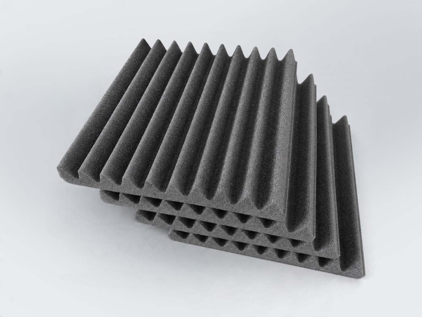 Schwamm, Schallabsorber, Faltplatten, EVA-Schaum, Pyramidenmuster