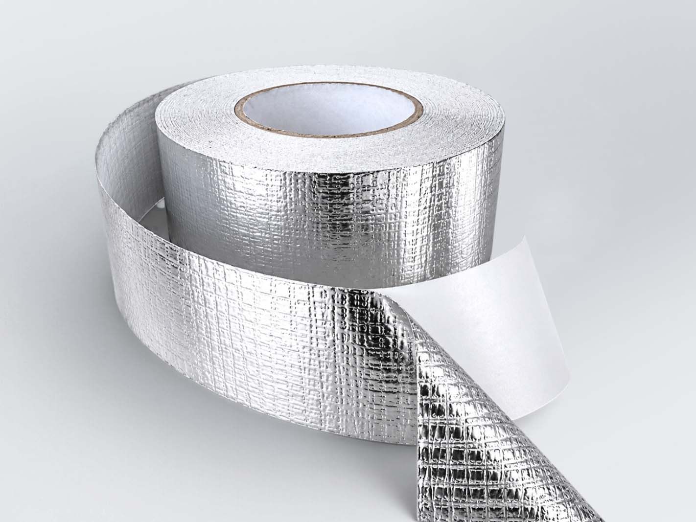 Aluminiumfolie, Dichtungsband, Isolierband, Alufoliebahn, Folienrolle