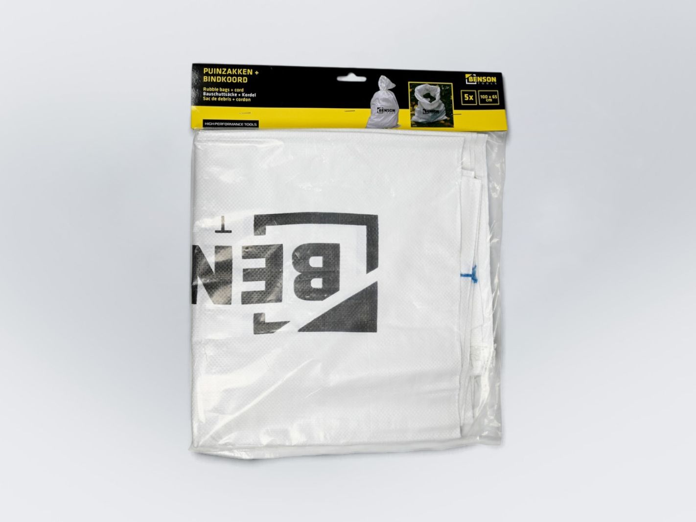 Mülleimerbeutel, Abfallsack, Kunststoffbeutel, weißer Beutel, Verpackungsbeutel