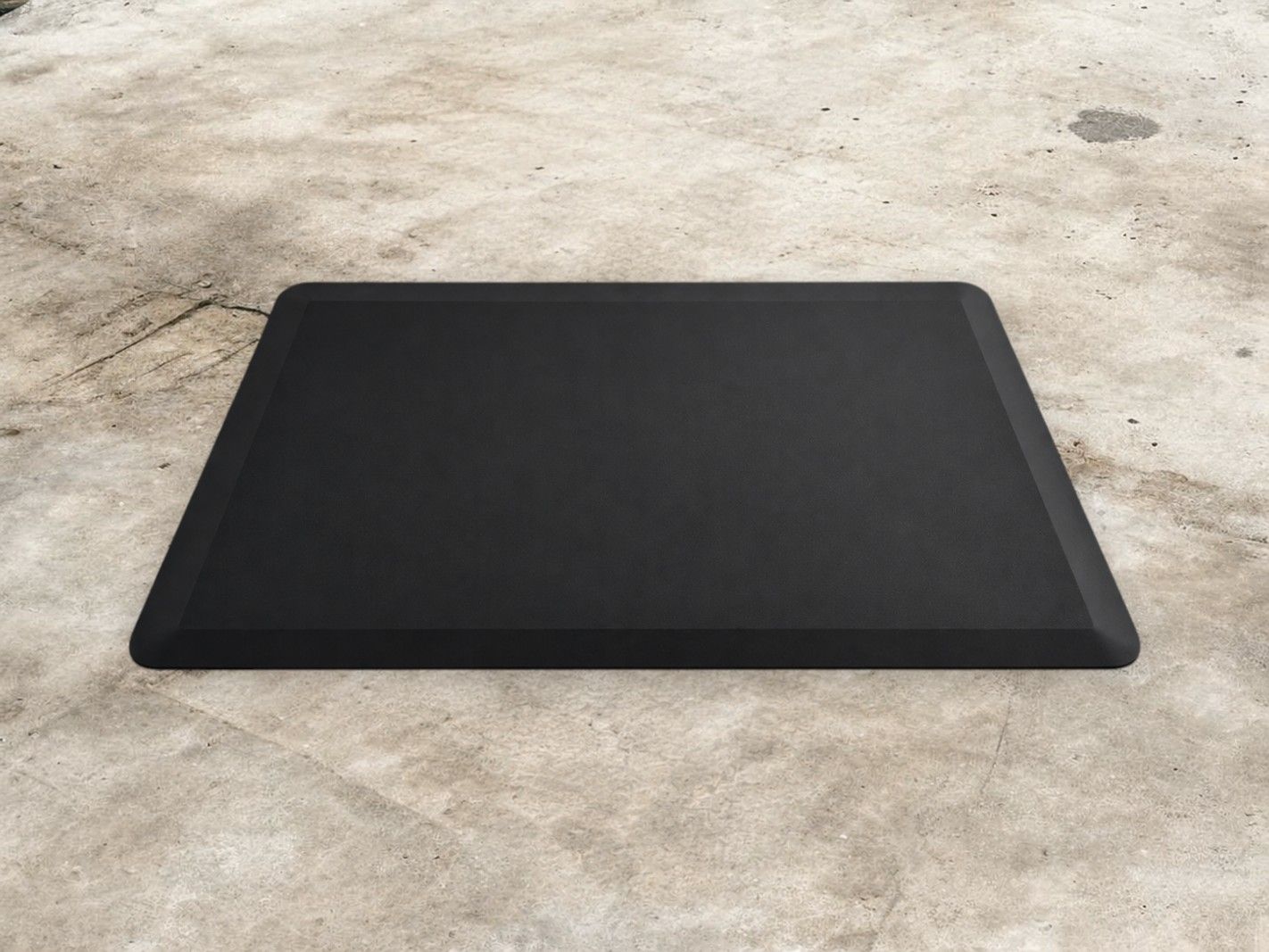 Schreibtischunterlage, Mauspad, schwarz, Rechteckig, anti-slip