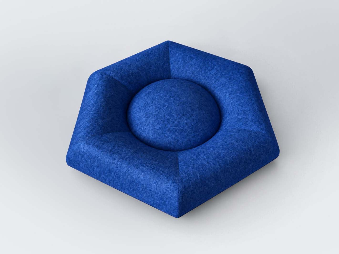 Silphon®acoustic PET-3D Hexagon