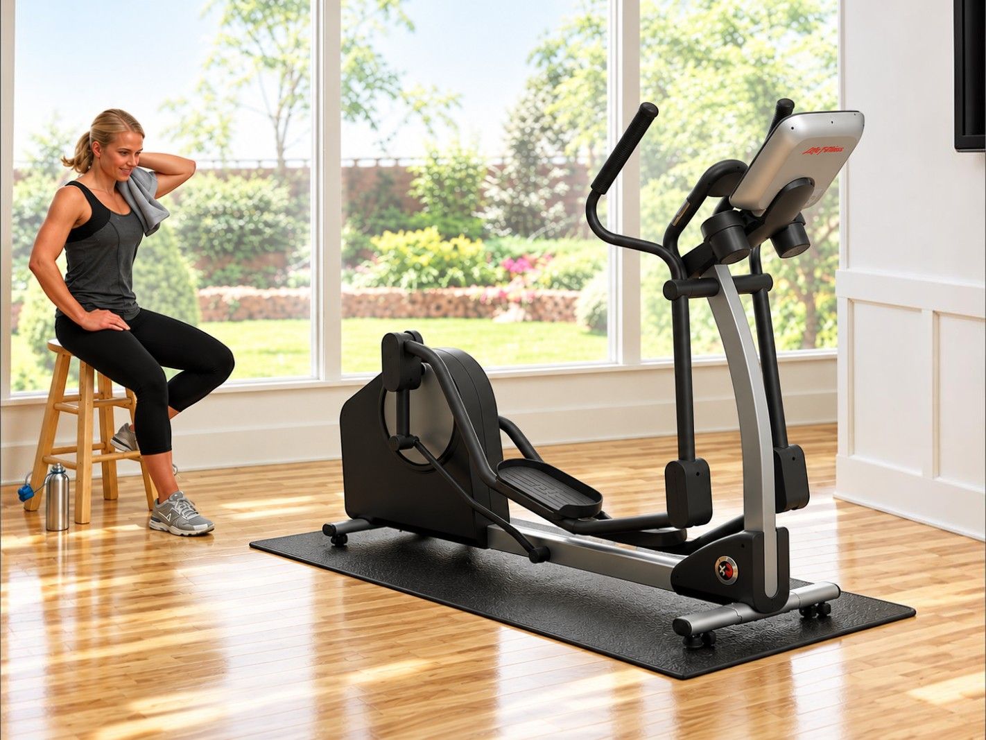 Vélos elliptiques, vélos d'appartement, appareils de fitness, salle de sport à domicile