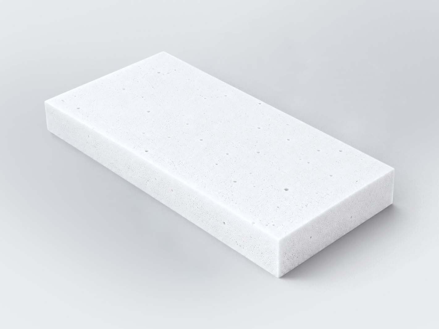 Schwamm, Reinigungsschwamm, Küchenschwamm, Porenfrei, weiße Schaumstoffplatte