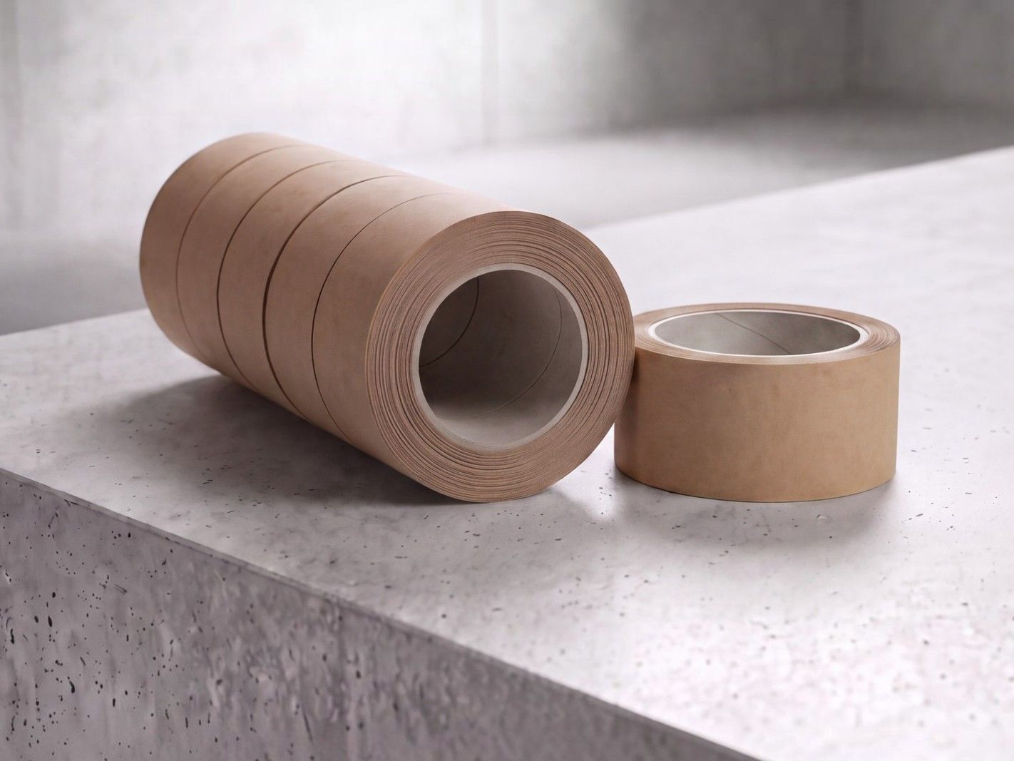 Klebeband, Masking Tape, Bündel, Naturfarbe, Papierband