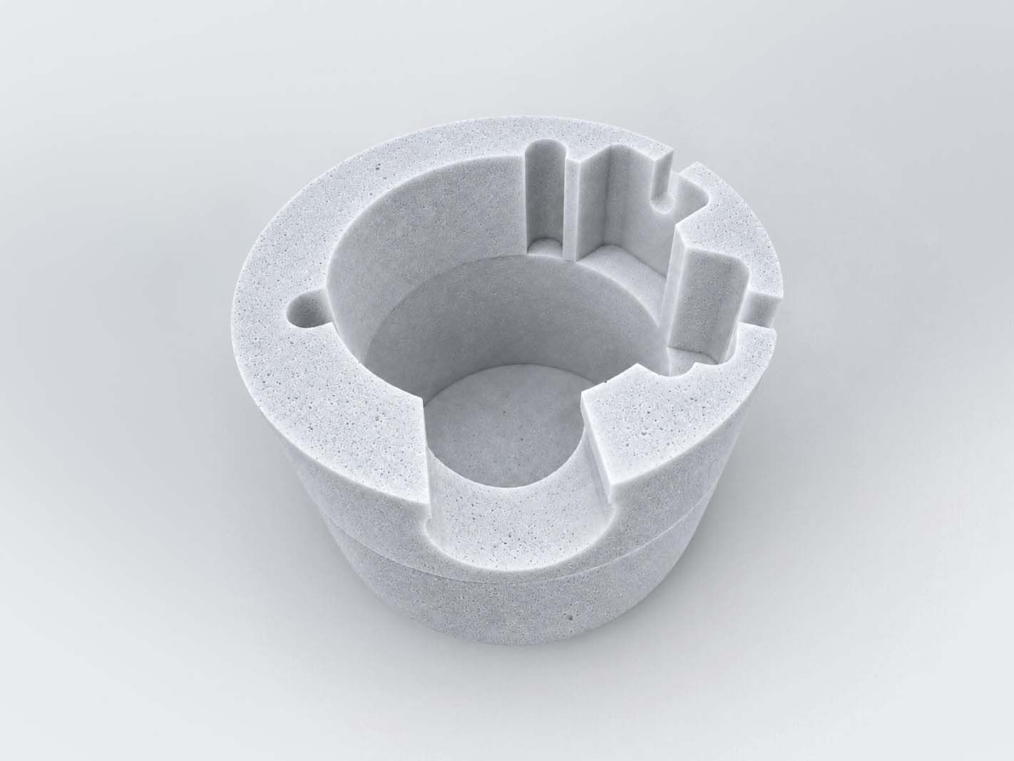 stamper, concrete, geometrisch, ringform, beton