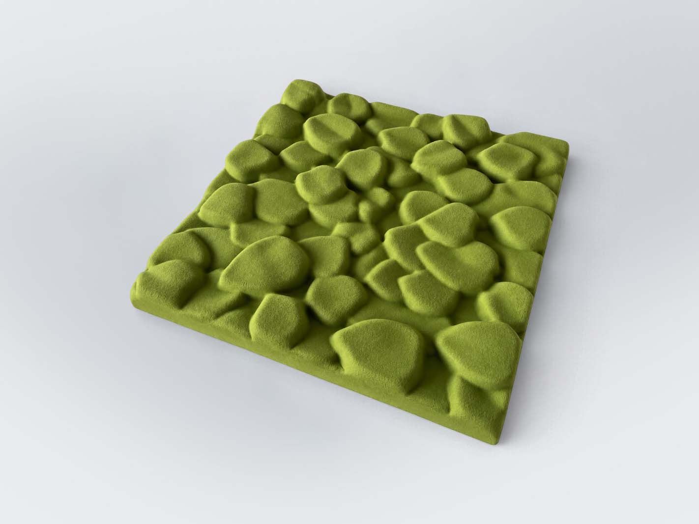grüne Matte, Korken?, Schaumstoff?, Kachelförmig, Textur