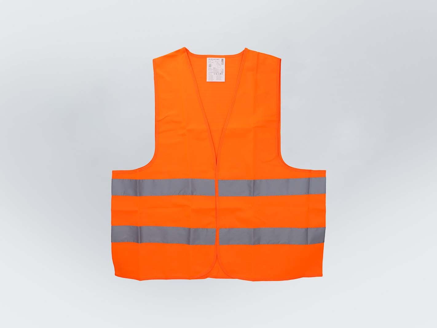 Warnweste, High-Visibility, Reflektierende Streifen, Sicherheitswesten, Gurtband