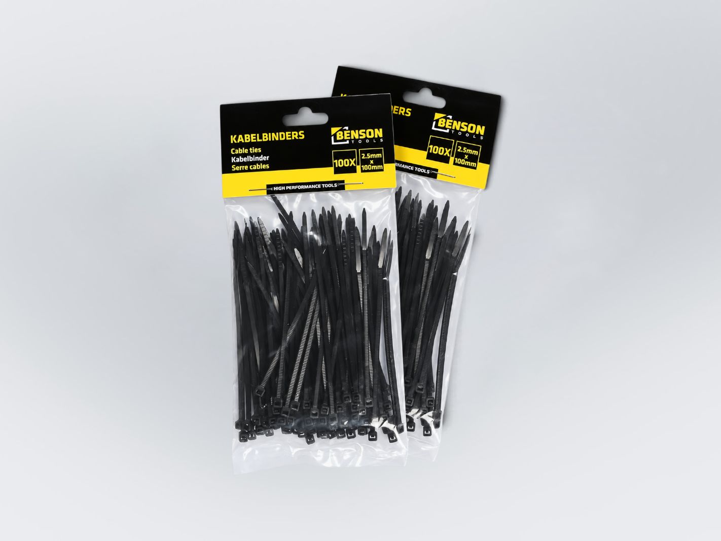 Kabelbinder, Kabelbindereste, Schwarz, Schnellbinder, Hochleistungstools