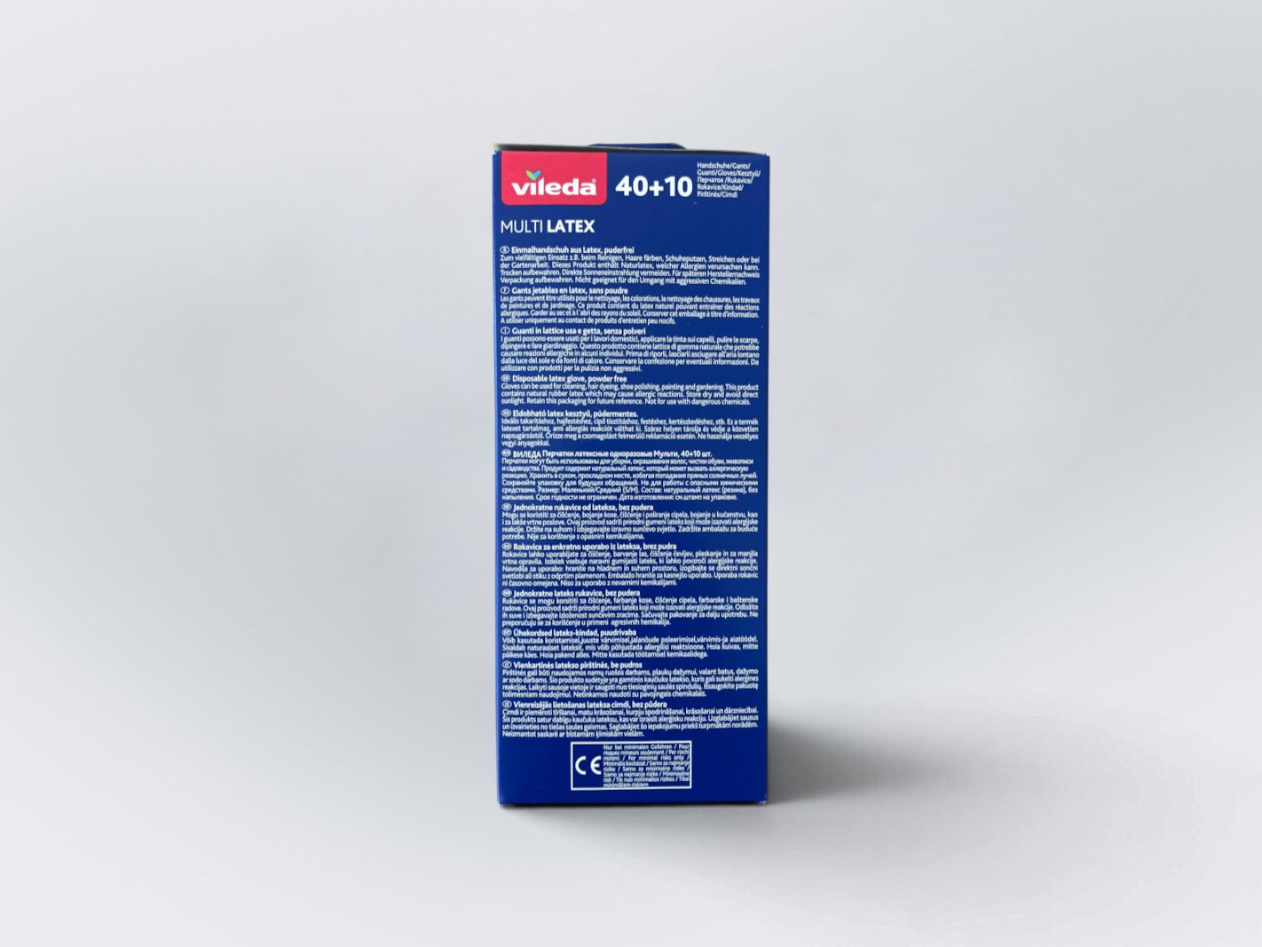 Vileda Disposable Gloves Multi Latex