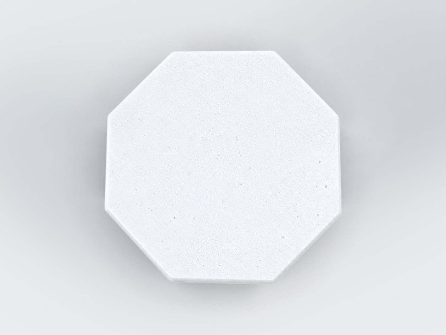 sechseckig, weiß, oberfläche, material, form
