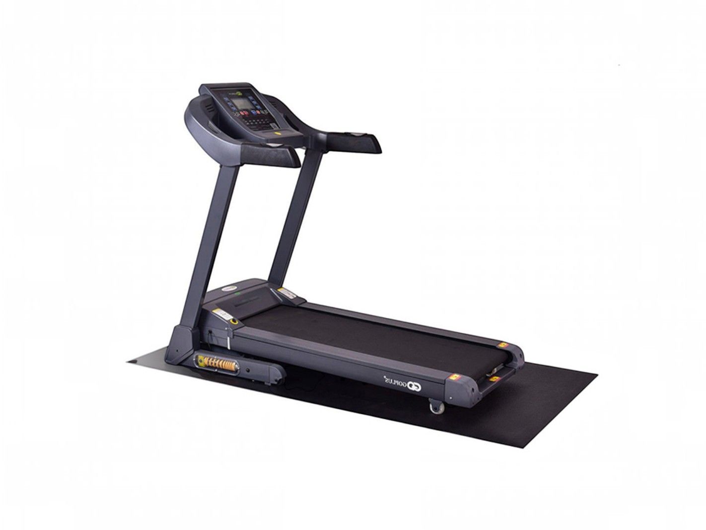Tapis de course, appareil de fitness, noir, tapis de sol