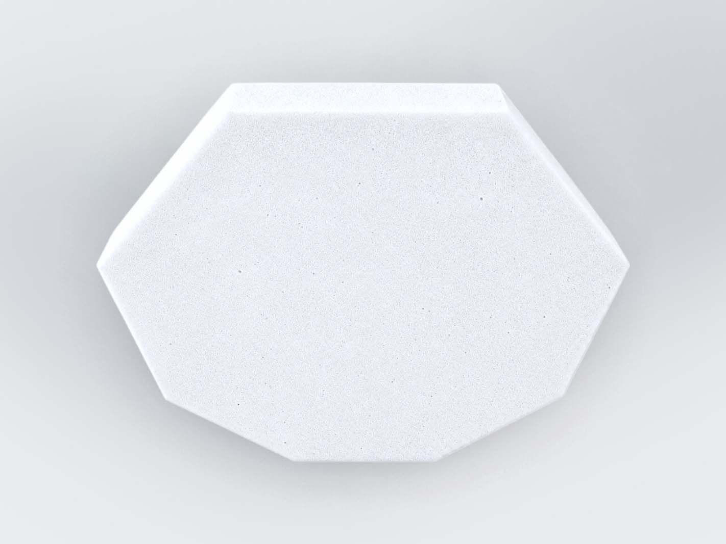 hexagon, weiß, Schwamm, Schaumstoff, texturiert