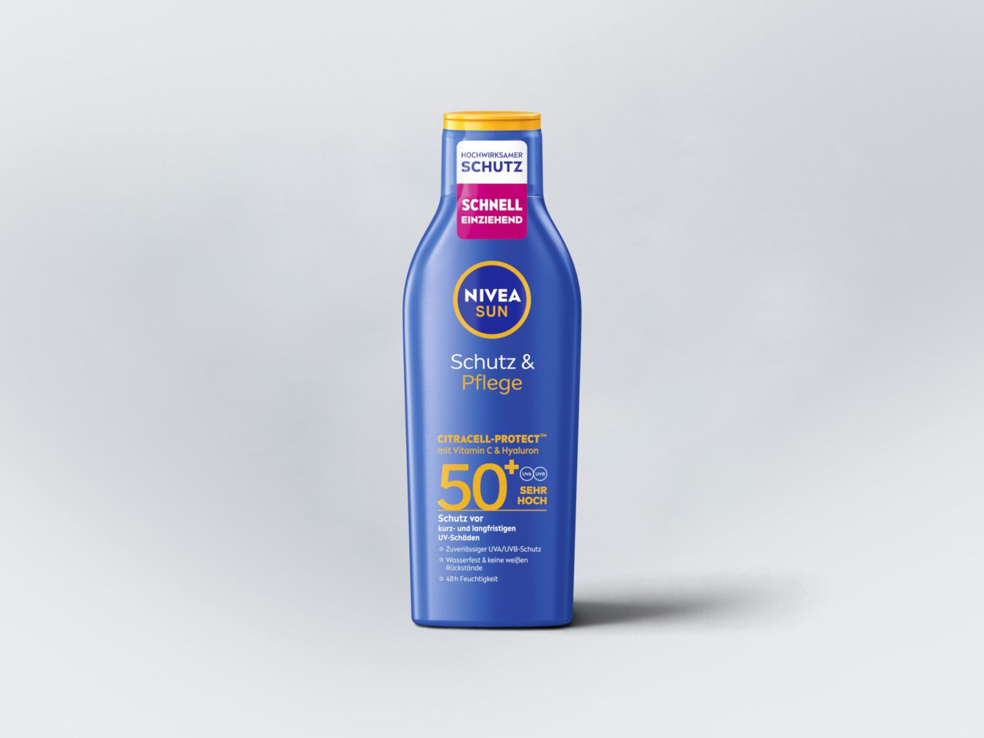 Sun cream, lotion, NIVEA, SPF 50+, sun protection