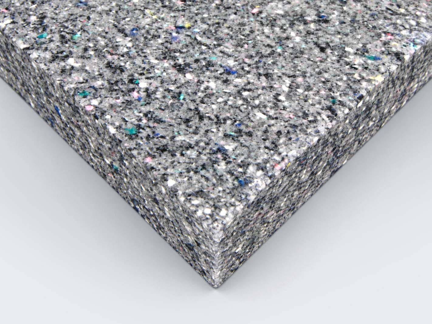 Polymer foam, Glitzeroberfläche, Schaumplatte, Glitzerstruktur, Bastelmaterial