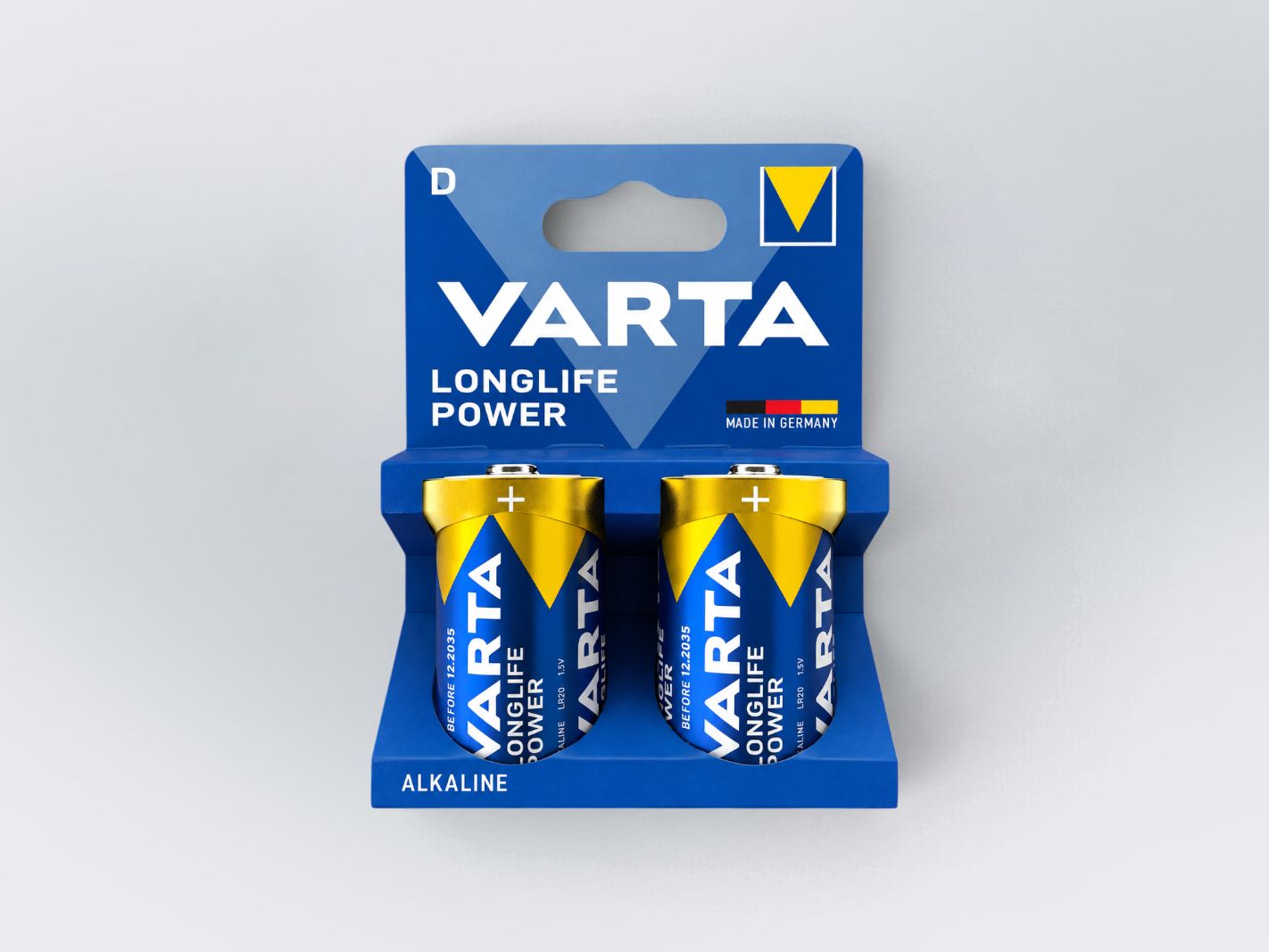 Alkaline Batterie, AA Batterie, VARTA, Power, Doppelpack