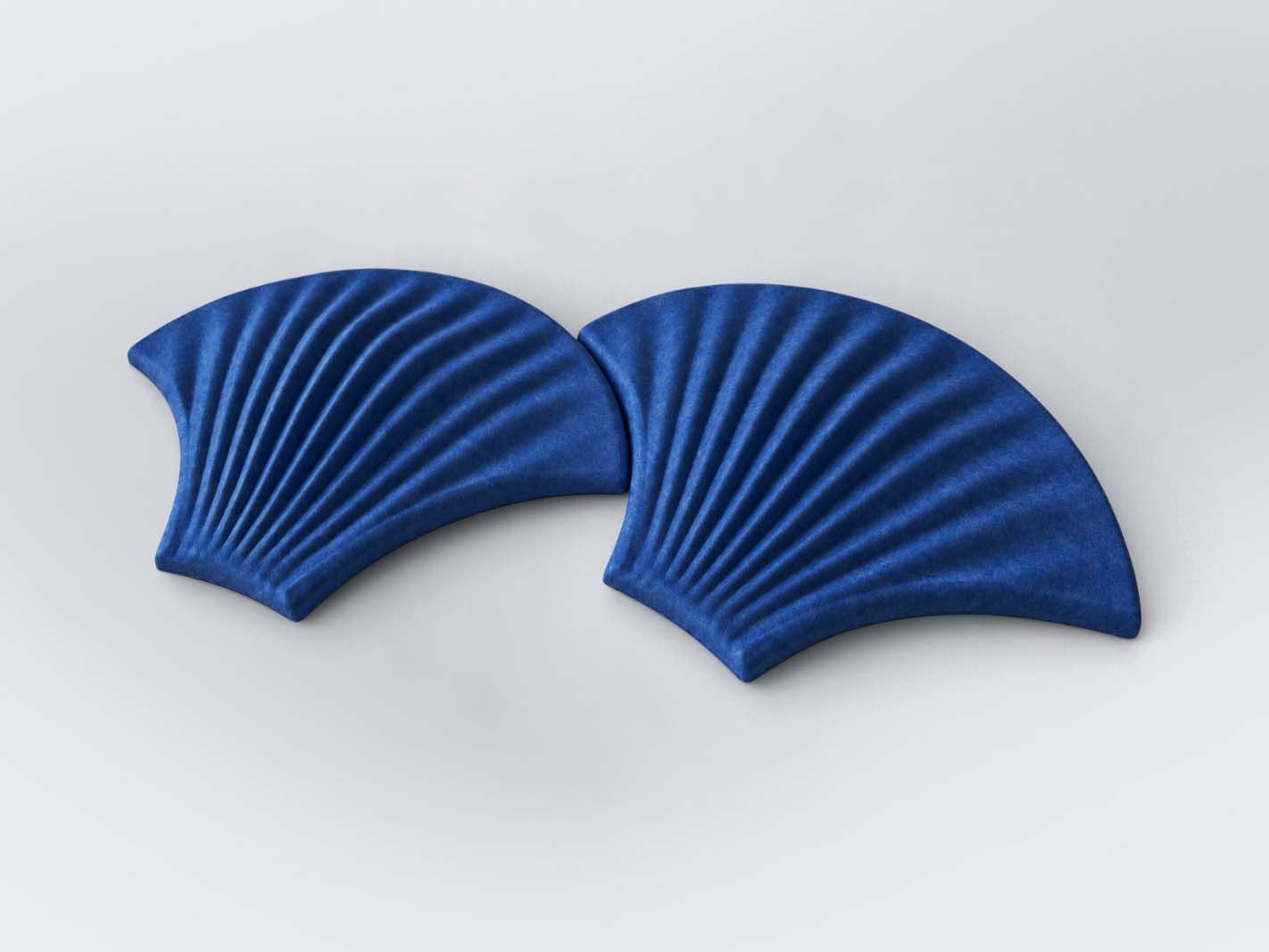 blu, kissen, textur, material, farbe