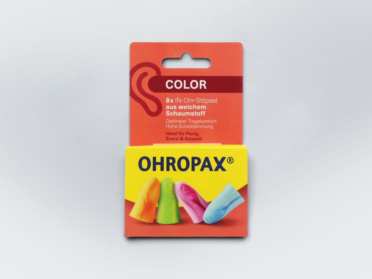 OHROPAX® Color Ohrstöpsel (8er-Set)