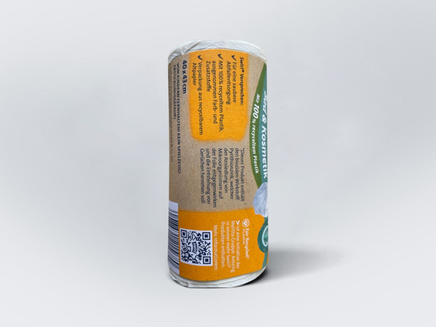 Swirl Bad- und Kosmetikmüllbeutel