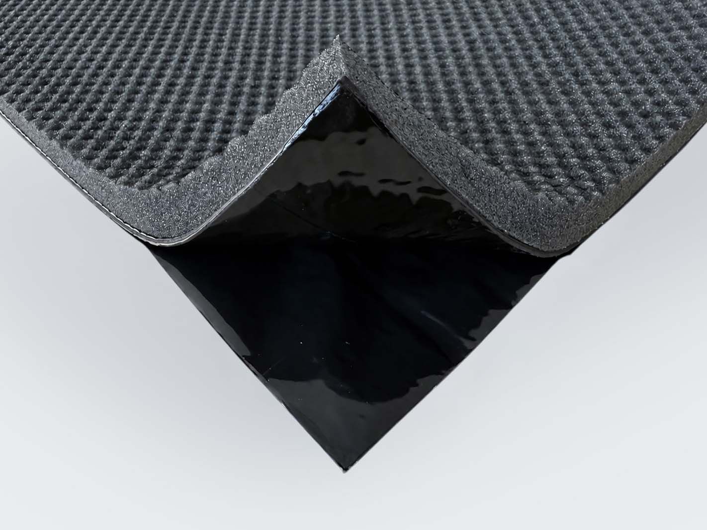 Anti-slip mat, Foam edge, Textured surface, Non-slip, Corner fold