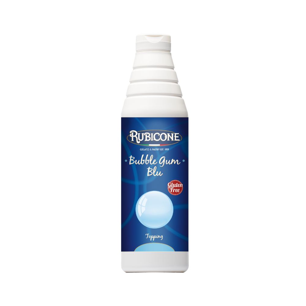 Kaltflüssiges Bubble Gum Blu Topping 1 Kg