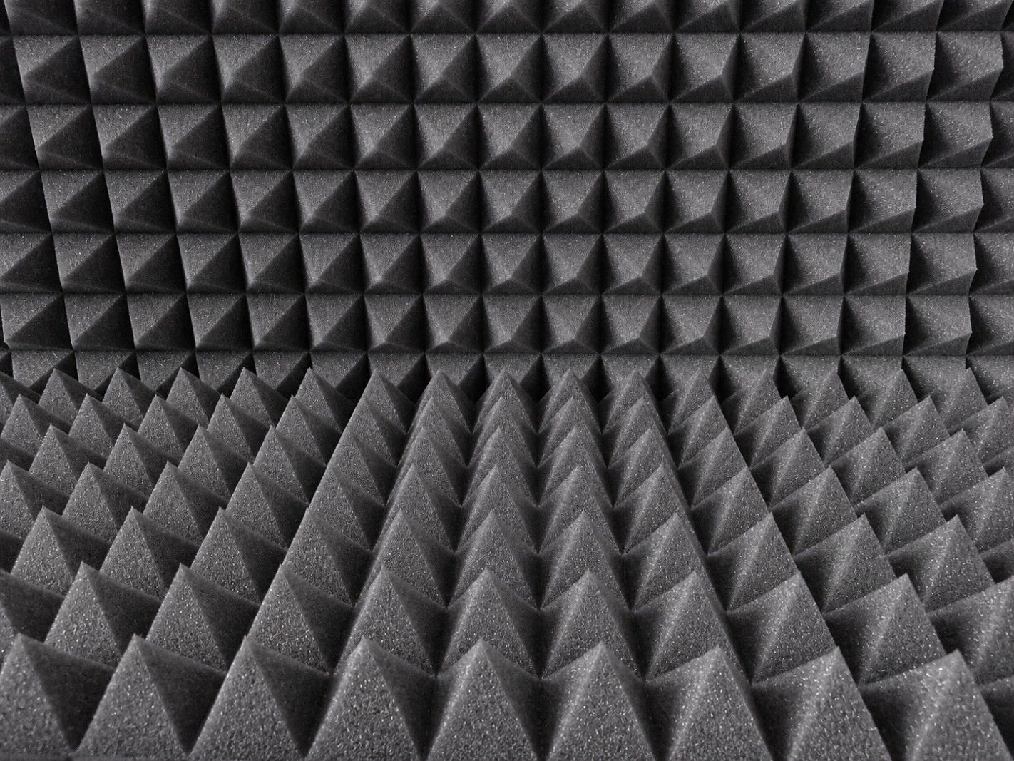 Schallschaum, Akustikschaum, Wabenstruktur, Schallabsorber, Paneele