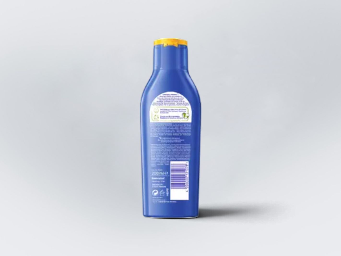 Bottle, cleaning agent, blue bottle, plastic bottle, 200 ml