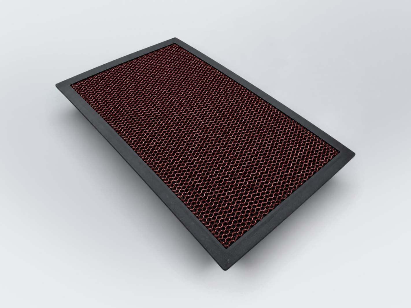 Luftfilter, Filtereinsatz, Metallnetz, roter Filter, Kabinett-Filter