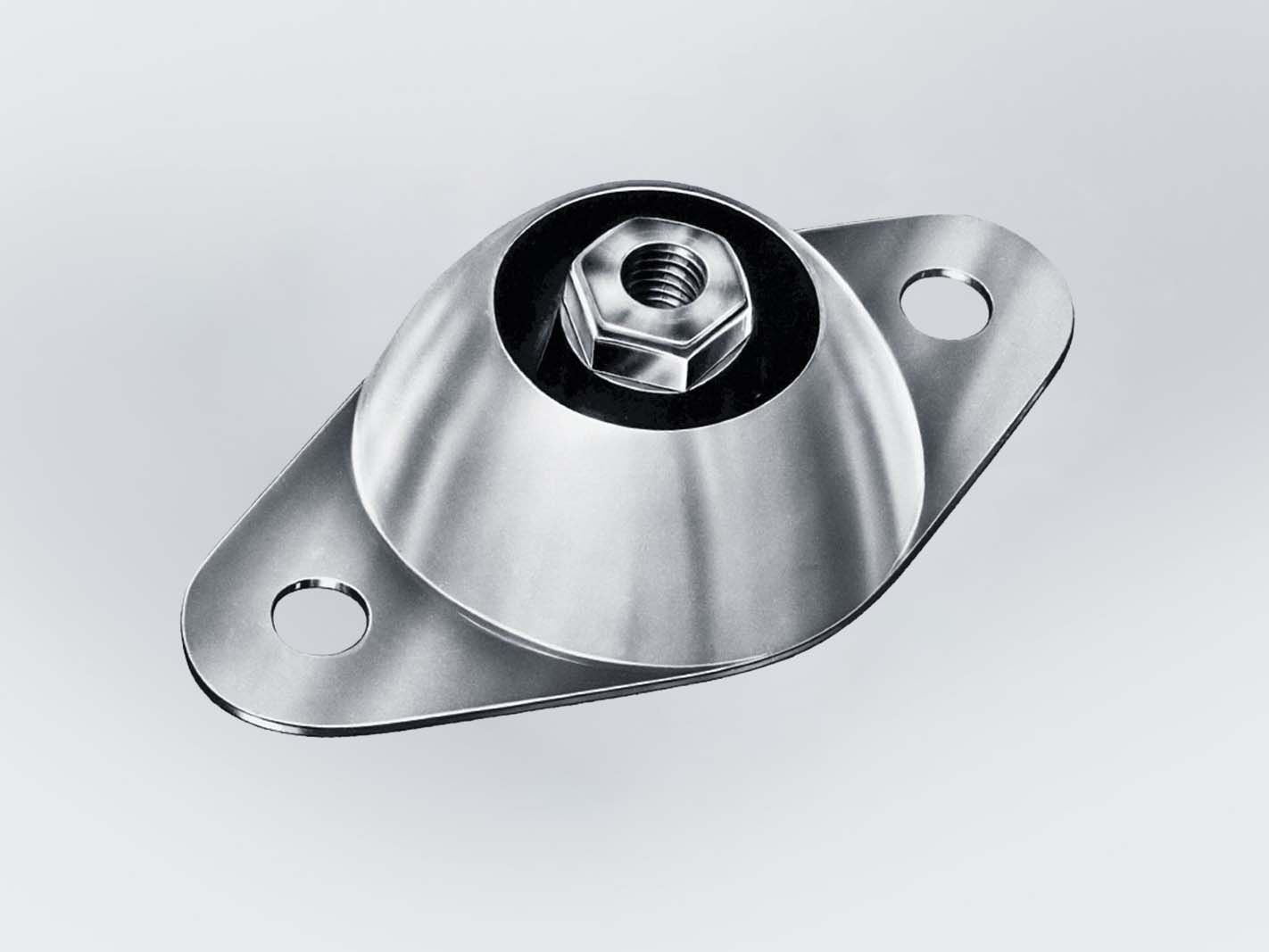 Element Tear Tear-resistant bell-shaped elements: vibration isolation