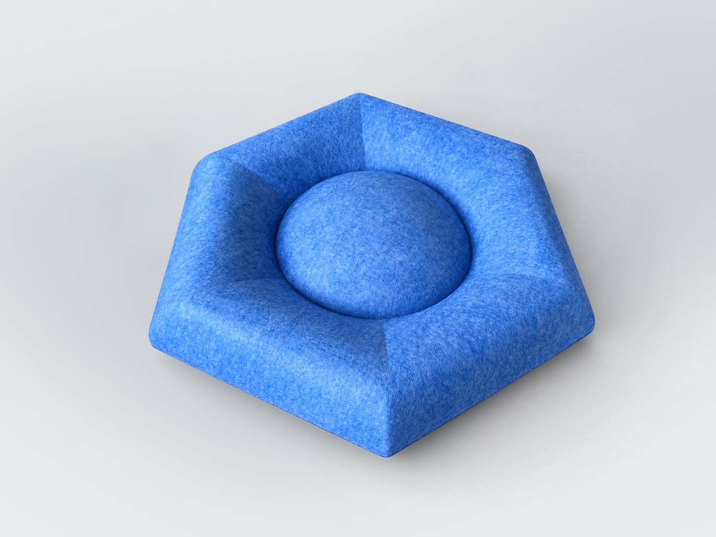 Silphon®acoustic PET-3D Hexagon