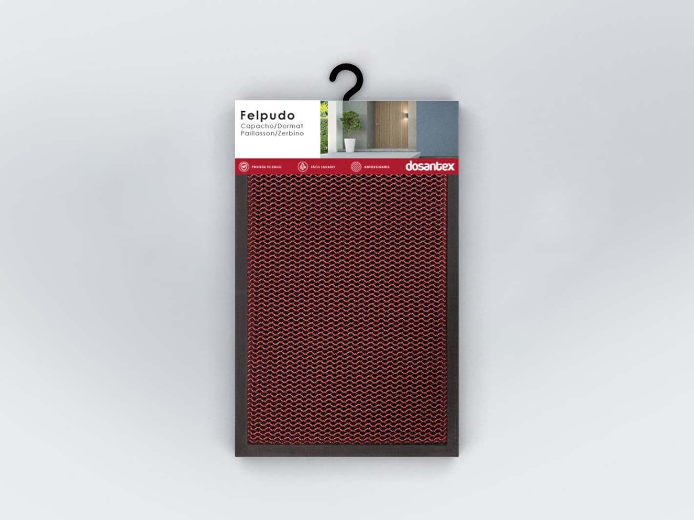 dosantex 3D-Fussmatte mit Haken