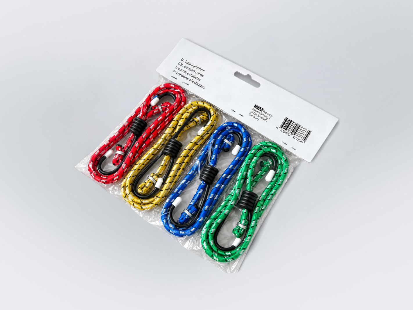 Kordel, Kabel, Schwarz, Mehrfarbig, Elastische Kordel
