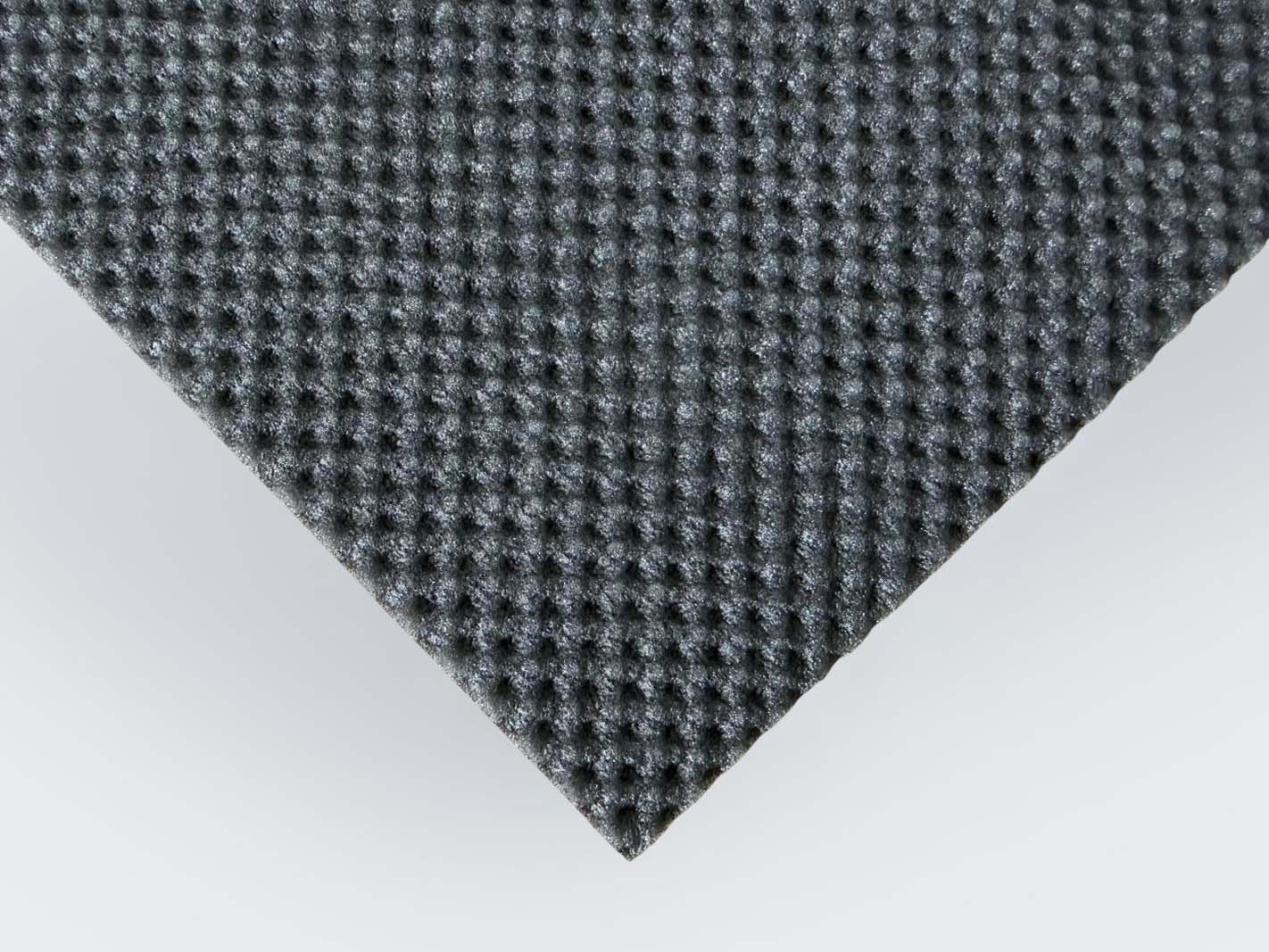 Schaumstoff, Dämpfendes Material, Grau, Texturiert, Filzartig