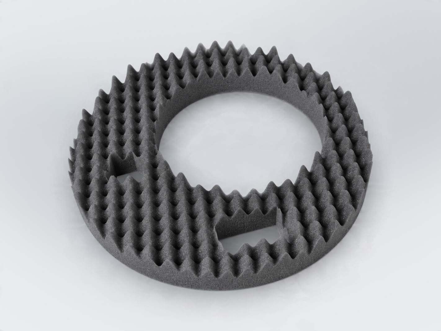 Schaumstoffring, Filterschwamm, Dichtung, Kühlkörper, Ringform