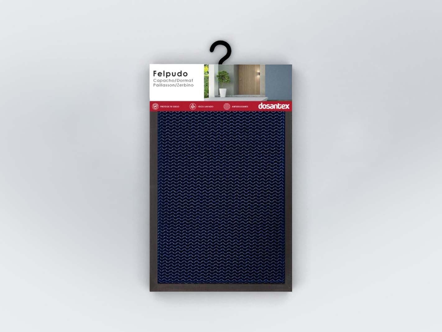 Luftfilter, Felpudo, Filtermatte, Küche, Grau-Blau