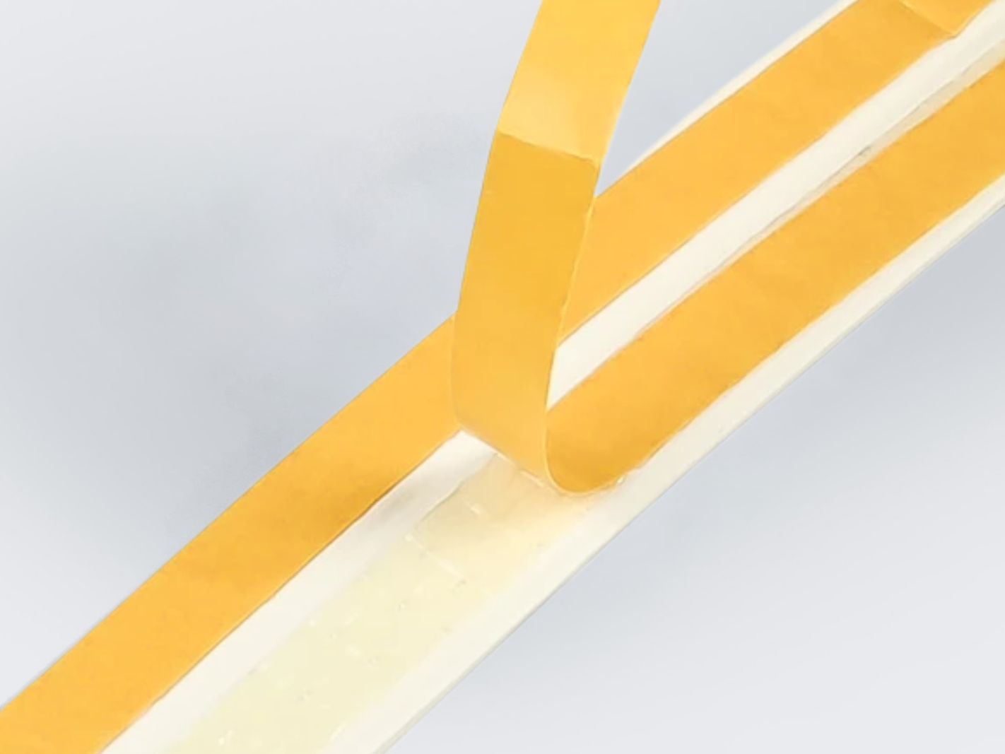 gelbe Streifen, Schleifband, Tape, Abdeckband, Klebeband