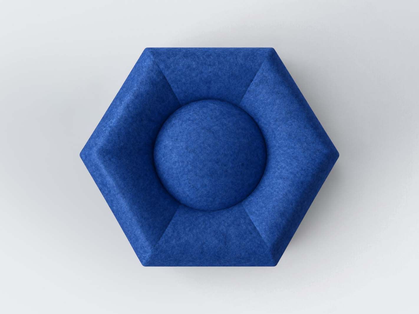 Silphon®acoustic PET-3D Hexagon