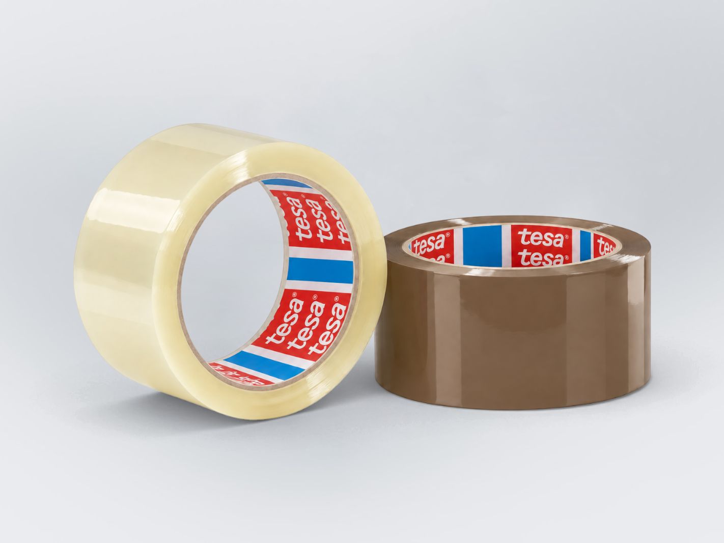 Klebeband, Schmierungsklebeband, Transparenzband, Braun-transparent, Tesafilm
