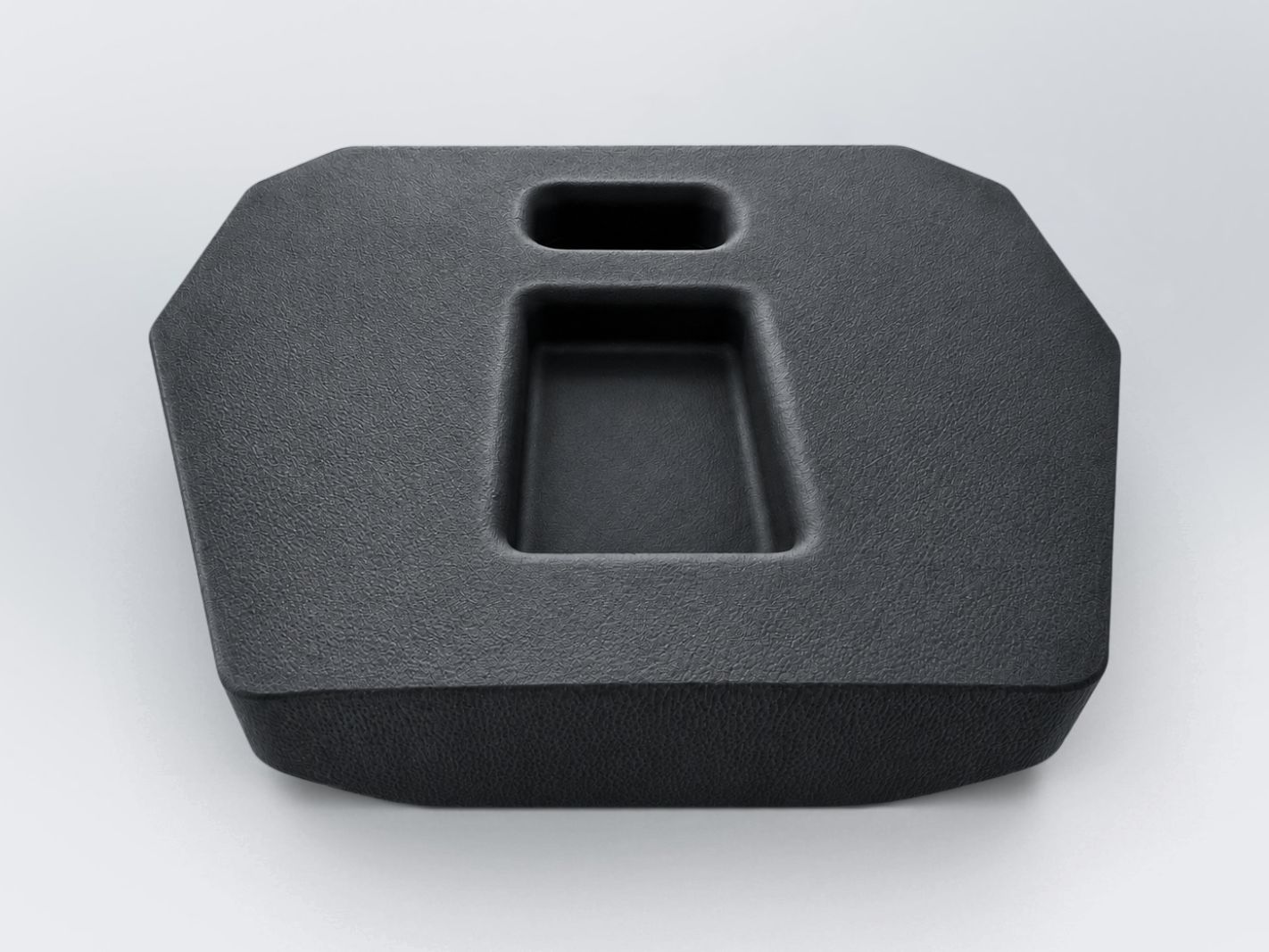 Lautsprecherhalterung, Gehäuse, Schwarz, HDMI-Tasche, Kunststoff