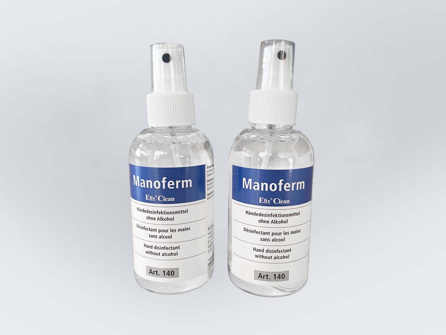 Manofer Vs Ranofer ELIX® Clean Händedesinfektionmittel | 140.150.000