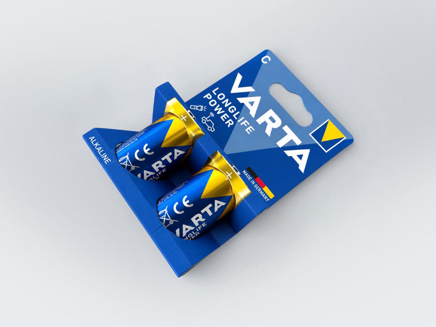 VARTA Longlife Power Alkaline Baby C (2er-Set)