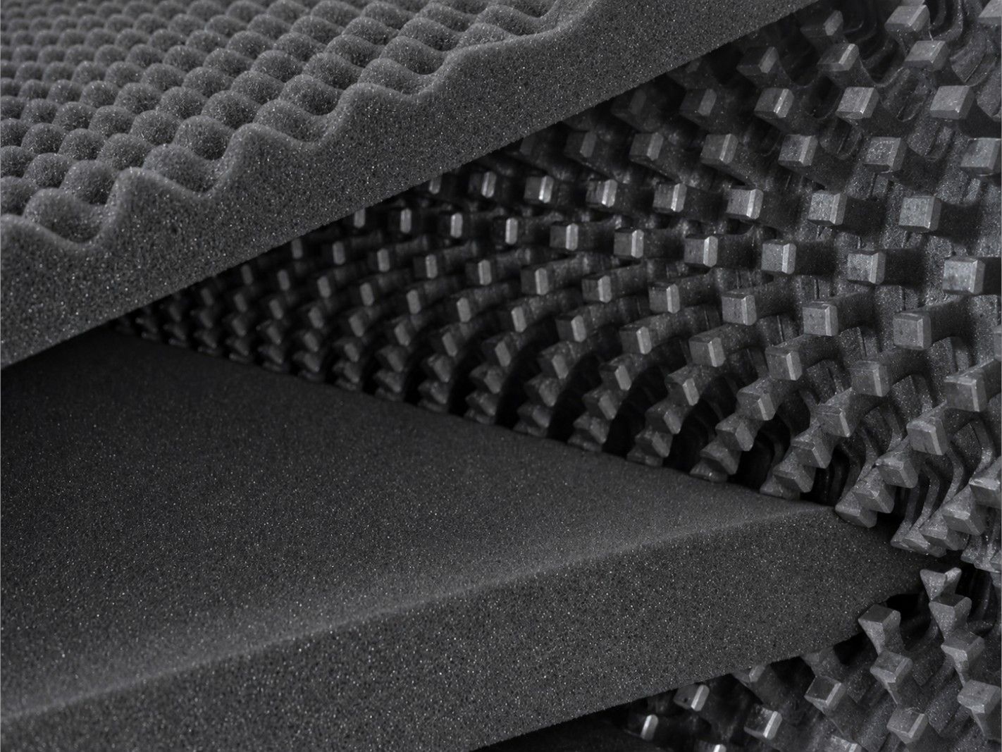 foam, foam padding, akustikschaum, eierkarton-schaum, schalldämmung
