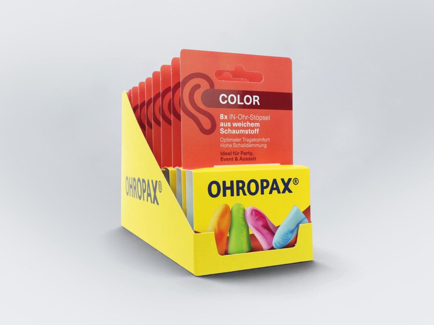 OHROPAX® Color Ohrstöpsel (8er-Set)