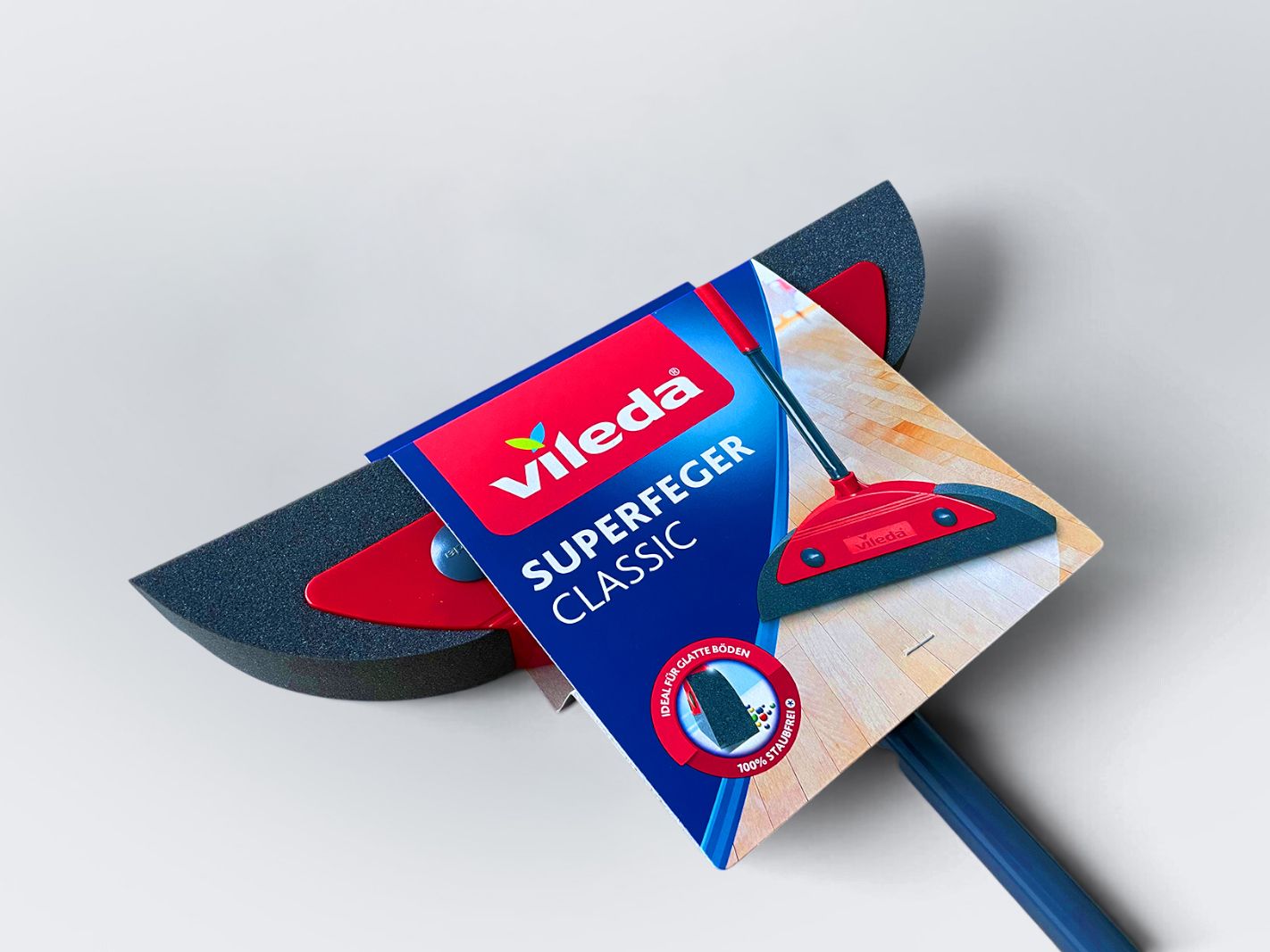 Vileda Superfeger Classic mit Teleskopstiel