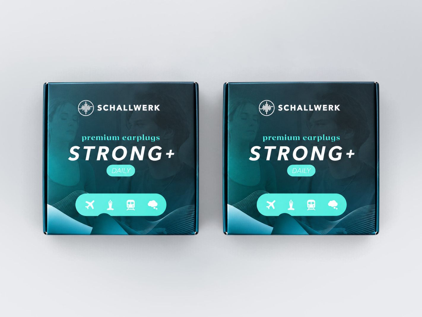 Kopfhörer-Box, Strong+, premium Earplugs, Daily, Schallwerk