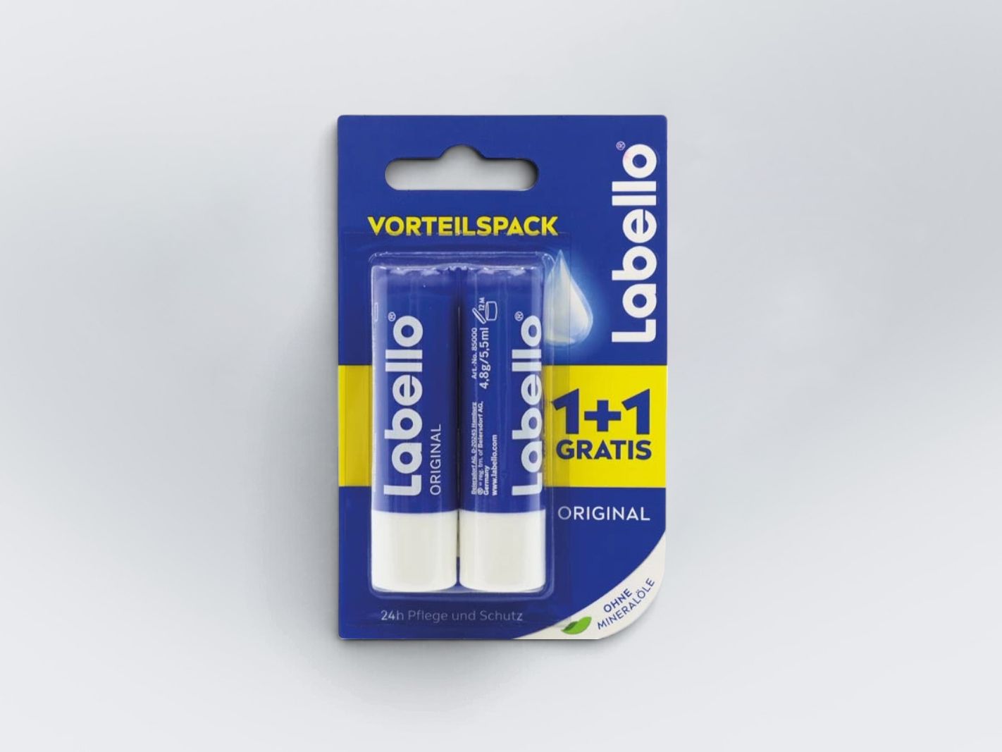 Glidecreme, Original, Labollo, Schachtel, 1+1 Gratis