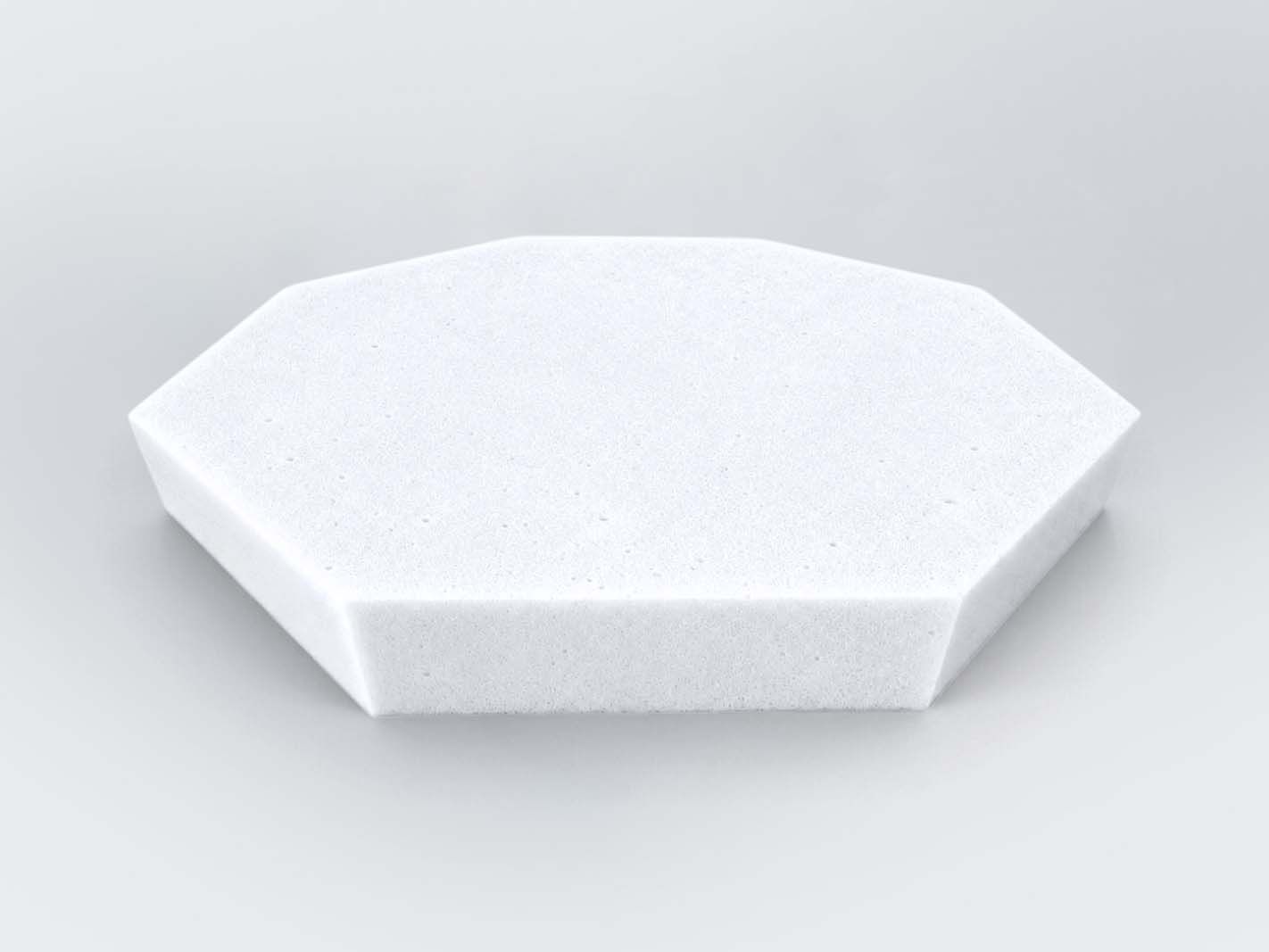 Schwamm, Küchenschwamm, Hexagon, weiß, Putzschwamm
