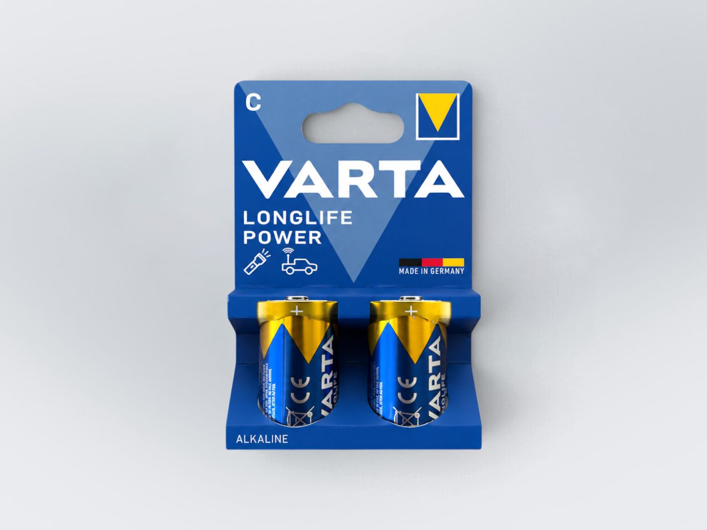 VARTA Longlife Power Alkaline Baby C (2er-Set)